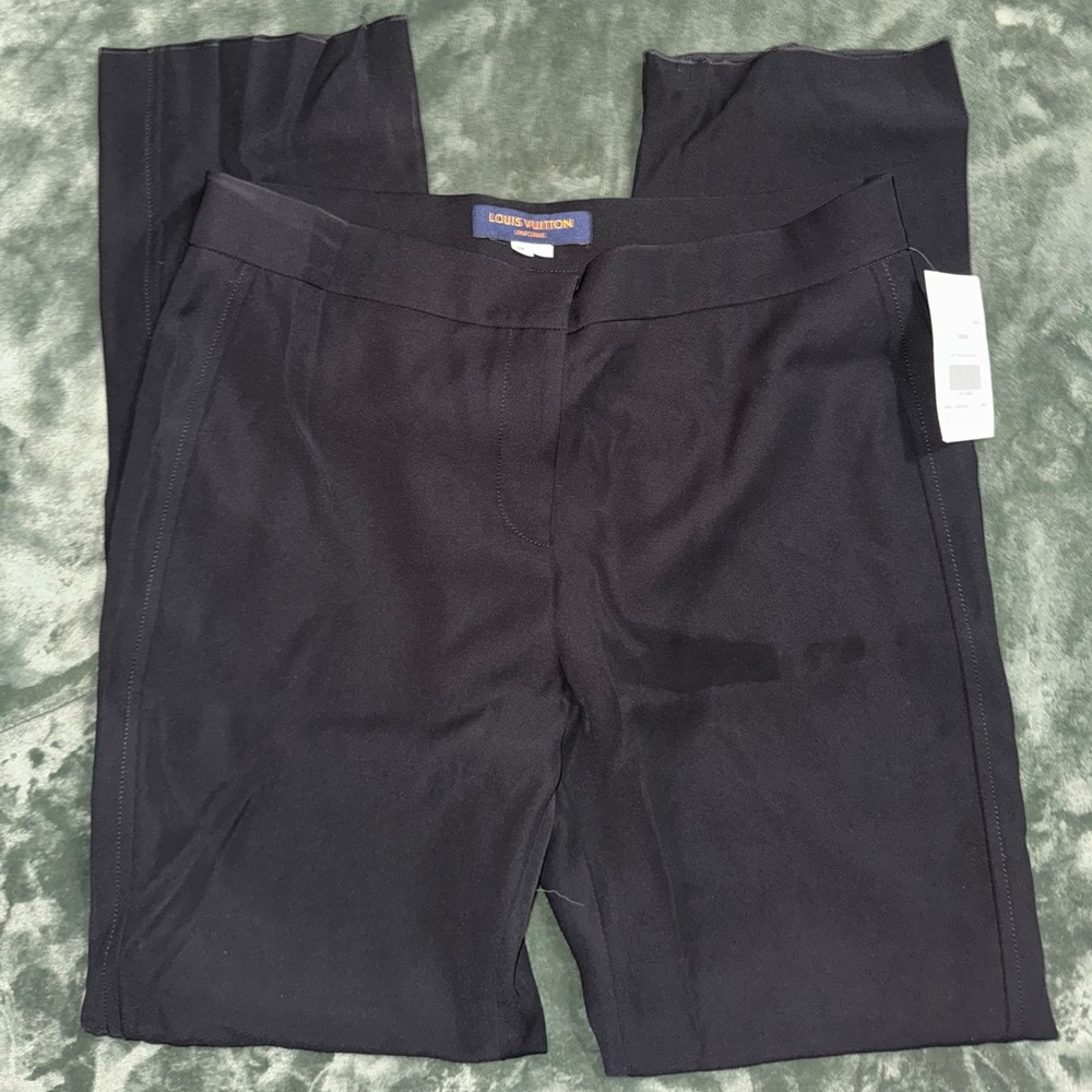 Louis Vuitton Black Uniform Trousers